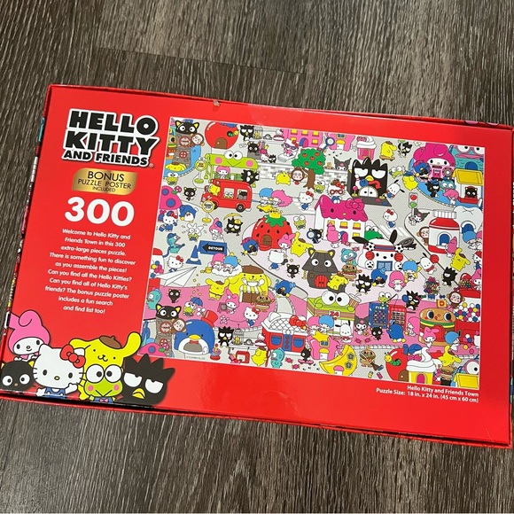 Hello Kitty & Friends 300 Piece Puzzle. - Picture 2 of 9